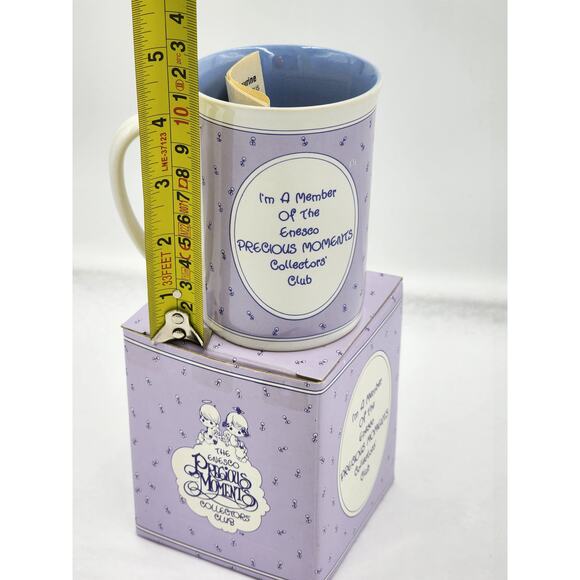 Precious Moments Mug Cup Collectors Club Vintage W/Box Tags - Picture 3 of 6